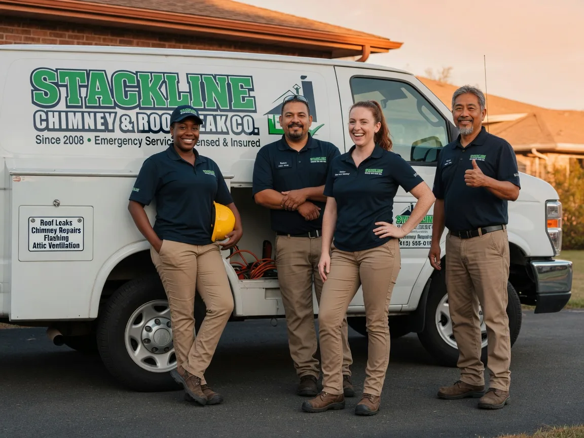 Chimney flashing repair company in Davidson, OK